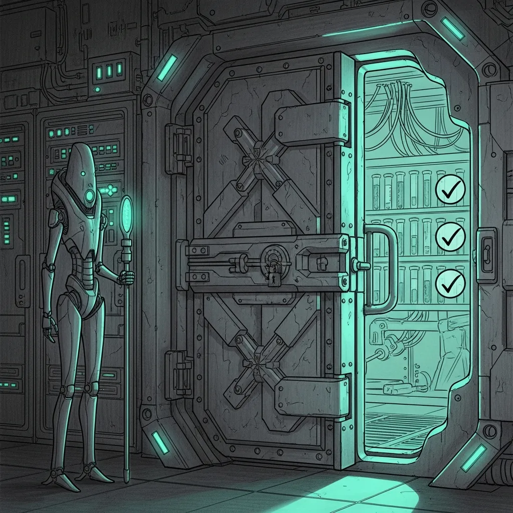 Engineering Discipline — the security fortress where every commit is tested and every key is rotated.