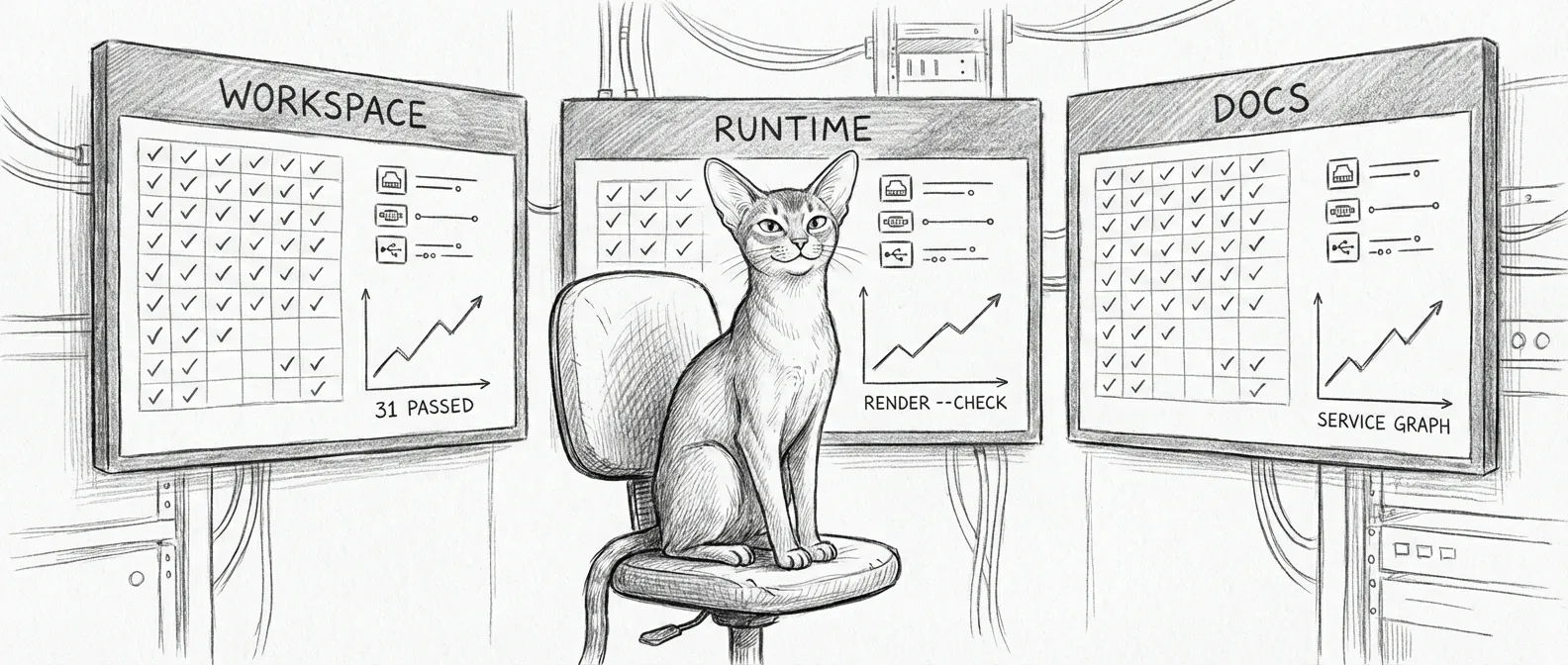 Tommy in the operations center — one eye on the dashboards, one ear on the next bad idea