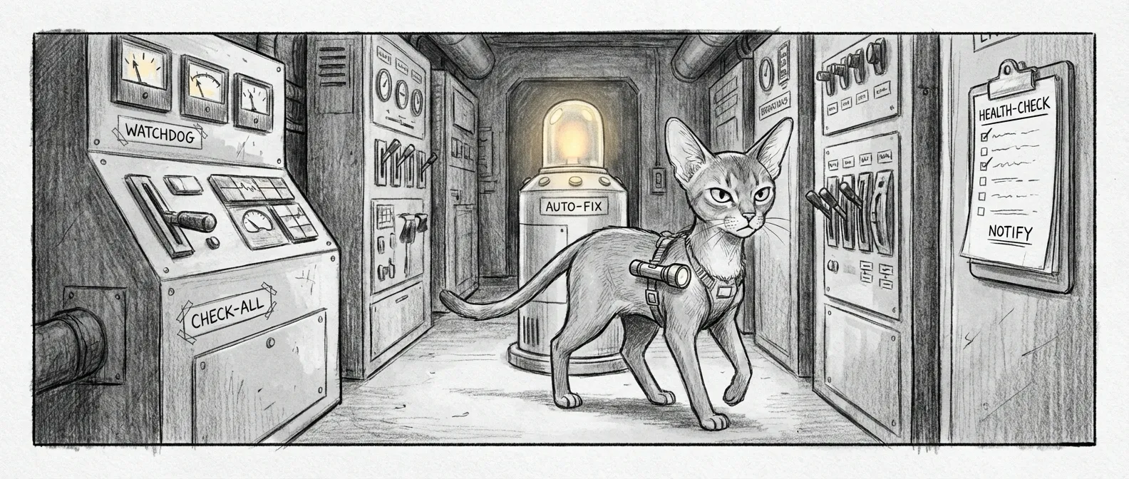 The watchdog — tireless guardian of twenty-something services